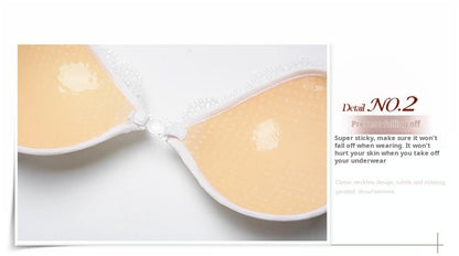 Mango Classic Lace Seamless Adhesive Bra