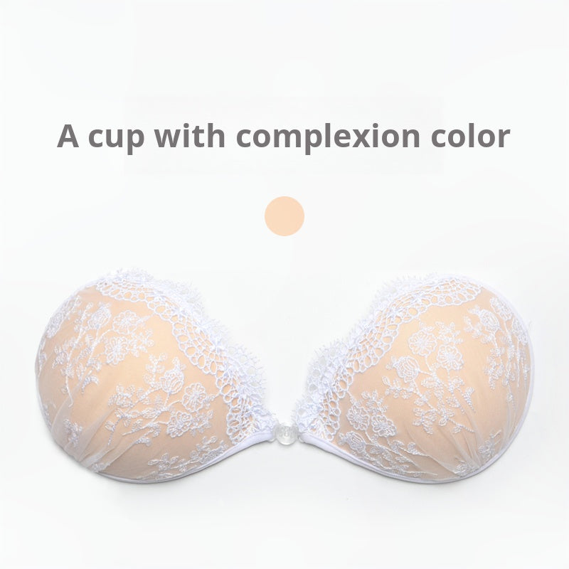 Mango Classic Lace Seamless Adhesive Bra