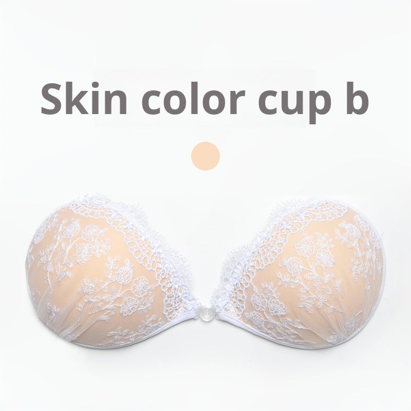 Mango Classic Lace Seamless Adhesive Bra